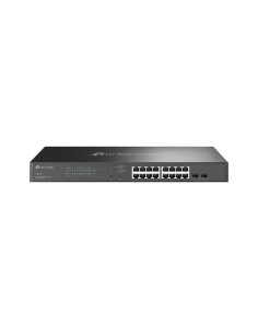 Switch, TP-LINK, Omada, SG2218P, Desktop/pedestal, 16x10Base-T / 100Base-TX / 1000Base-T, 2xSFP, PoE+ ports 16, 150 Watts, SG22