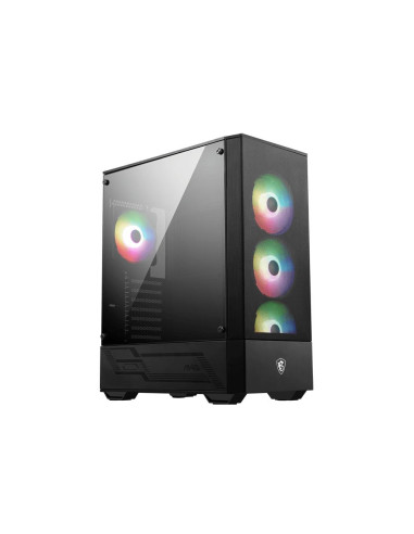 Case, MSI, MAG FORGE 112R, MidiTower, Not included, ATX, MicroATX, MiniITX, Colour Black, MAGFORGE112R
