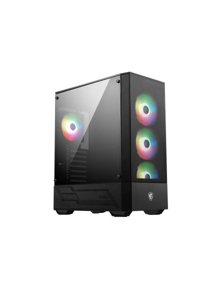 Case, MSI, MAG FORGE 112R, MidiTower, Not included, ATX, MicroATX, MiniITX, Colour Black, MAGFORGE112R