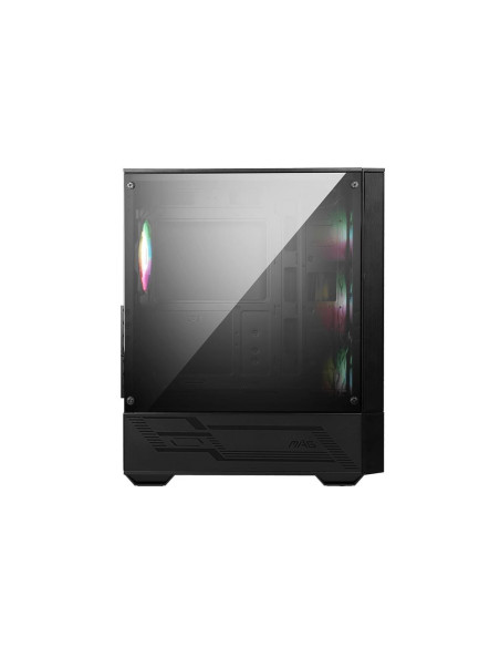 Case, MSI, MAG FORGE 112R, MidiTower, Not included, ATX, MicroATX, MiniITX, Colour Black, MAGFORGE112R