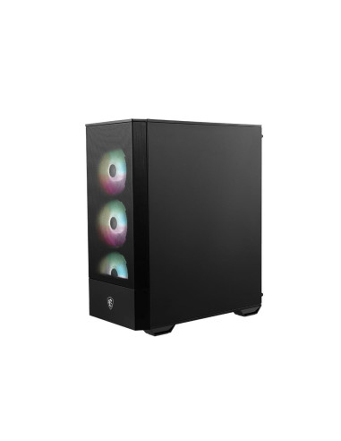 Case, MSI, MAG FORGE 112R, MidiTower, Not included, ATX, MicroATX, MiniITX, Colour Black, MAGFORGE112R