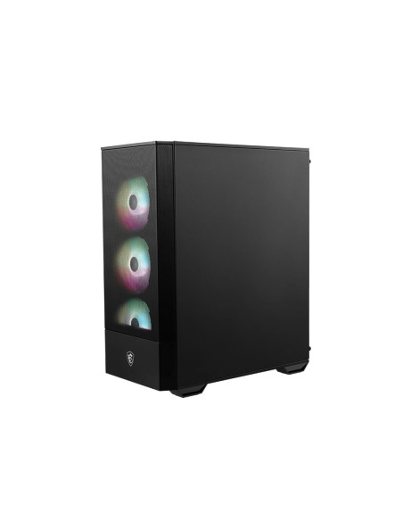 Case, MSI, MAG FORGE 112R, MidiTower, Not included, ATX, MicroATX, MiniITX, Colour Black, MAGFORGE112R