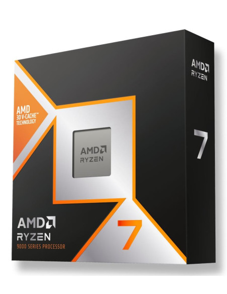 CPU, AMD, Desktop, Ryzen 7, R7-9800X3D, Granite Ridge AM5, 4700 MHz, Cores 8, 96MB, Socket SAM5, 120 Watts, GPU Radeon, BOX, 10