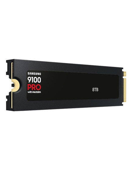 SSD, SAMSUNG, 9100 PRO, 8TB, M.2, NVMe, TLC, Write speed 13400 MBytes/sec, Read speed 14800 MBytes/sec, 3.88mm, TBW 4800 TB, MZ