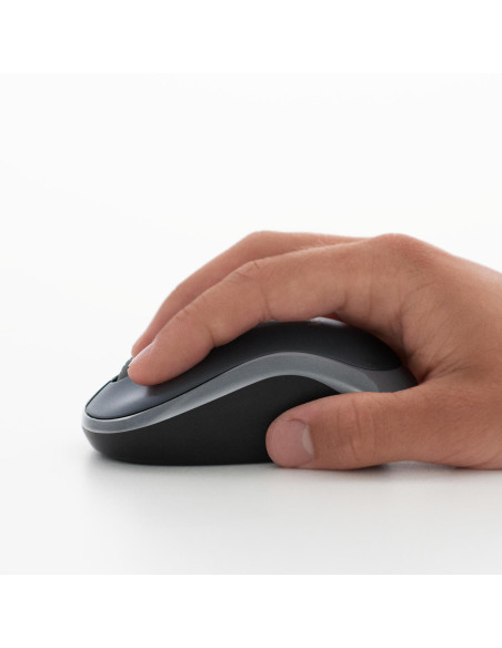 MOUSE USB OPTICAL WRL M185/BLUE 910-002239 LOGITECH