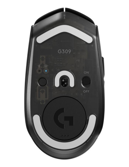 MOUSE USB OPTICAL WRL G309/BLACK 910-007199 LOGITECH