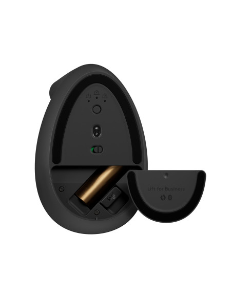 MOUSE USB OPTICAL WRL VERTICAL/GRAP/BLACK 910-006495 LOGITECH