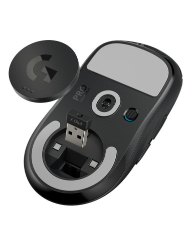 MOUSE USB WRL PRO X SUPERLIGHT/BLACK 910-005881 LOGITECH