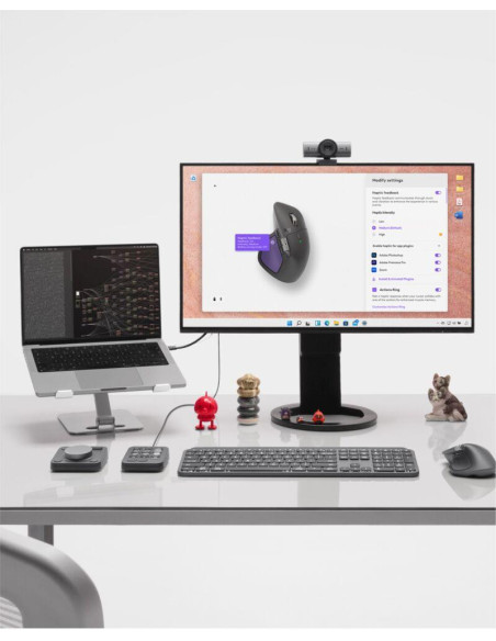 MOUSE USB WRL MX MASTER 4/GRAPHITE 910-007562 LOGITECH