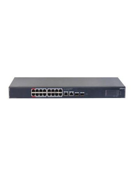Switch, DAHUA, DH-SG4020LP, Switch layer L2, 16xRJ-45 ports, RJ-45 Ports Type Gigabit Ethernet (10/100/1000), 2xGigabit Etherne