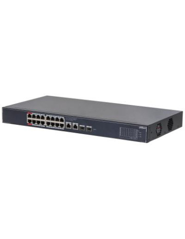 Switch, DAHUA, DH-SG4020LP, Switch layer L2, 16xRJ-45 ports, RJ-45 Ports Type Gigabit Ethernet (10/100/1000), 2xGigabit Etherne