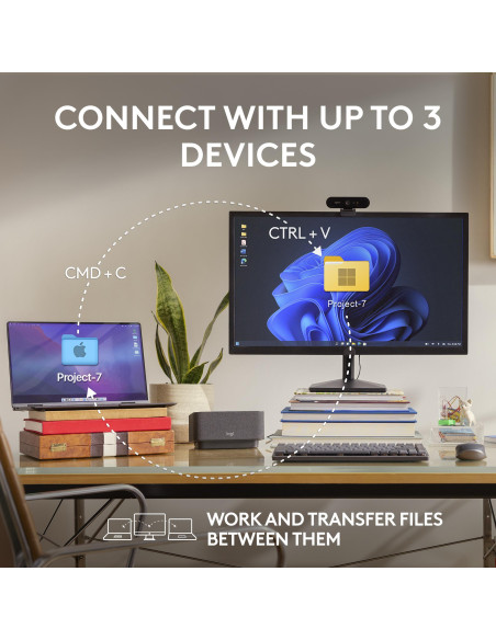 MOUSE USB WRL MX ANYWHERE 3S/GRAPHITE 910-006929 LOGITECH