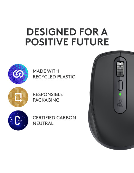 MOUSE USB WRL MX ANYWHERE 3S/GRAPHITE 910-006929 LOGITECH