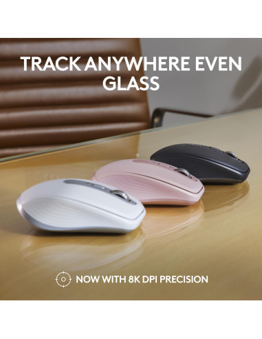 MOUSE USB OPTICAL WRL MX 3S/PINK 910-006931 LOGITECH