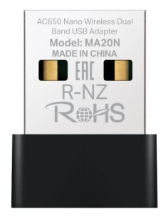 WRL ADAPTER 650MBPS USB NANO/MA20N MERCUSYS