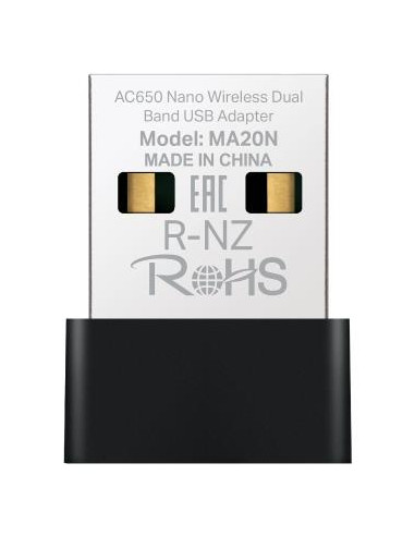 WRL ADAPTER 650MBPS USB NANO/MA20N MERCUSYS