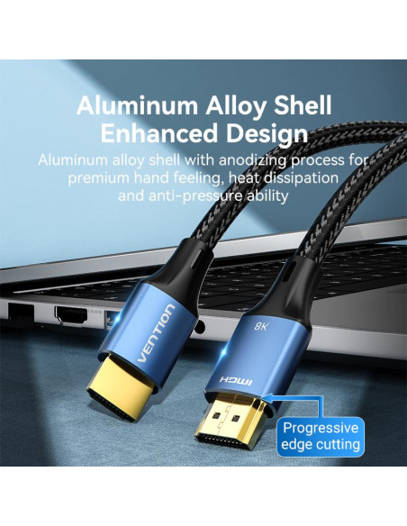 CABLE HDMI MALE TO MALE 2M/ALGLH VENTION