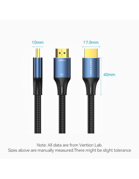 CABLE HDMI MALE TO MALE 2M/ALGLH VENTION