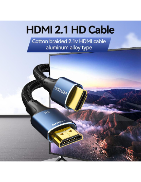 CABLE HDMI MALE TO MALE 3M/ALGLI VENTION