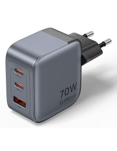 MOBILE CHARGER WALL 3PORT/70W FEXH0-EU VENTION