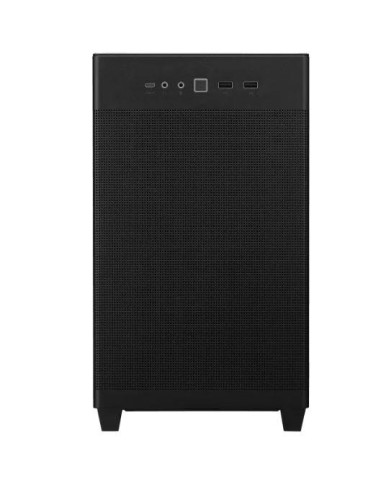 Case, ASUS, Prime AP201 Tempered Glass, Micro, Not included, MicroATX, MiniITX, Colour Black, PRIMEAP201TG
