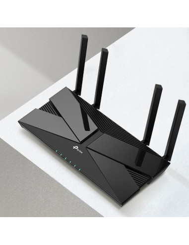 Wireless Router, TP-LINK, 1800 Mbps, Wi-Fi 6, 1 WAN, 4x10/100/1000M, Number of antennas 4, ARCHERAX23