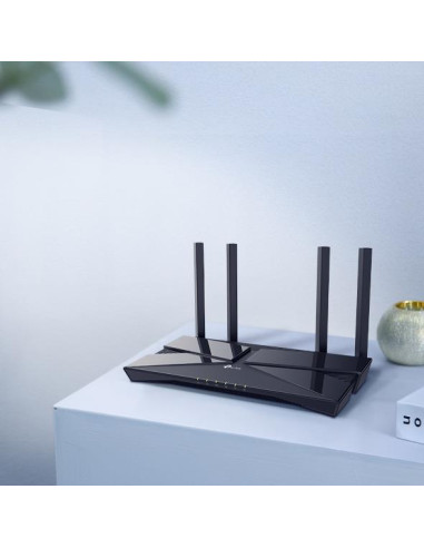 Wireless Router, TP-LINK, 1800 Mbps, Wi-Fi 6, 1 WAN, 4x10/100/1000M, Number of antennas 4, ARCHERAX23