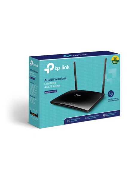 Wireless Router, TP-LINK, Wireless Router, 733 Mbps, IEEE 802.11a, IEEE 802.11b, IEEE 802.11g, IEEE 802.11n, IEEE 802.11ac, 1 W