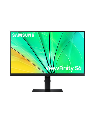 LCD Monitor, SAMSUNG, 24", Panel IPS, 2560x1440, 16:9, 100 Hz, 5 ms, Swivel, Pivot, Height adjustable, Tilt, Colour Black, LS24