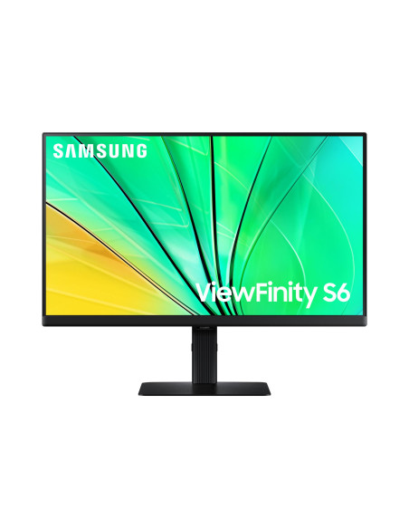 LCD Monitor, SAMSUNG, 24", Panel IPS, 2560x1440, 16:9, 100 Hz, 5 ms, Swivel, Pivot, Height adjustable, Tilt, Colour Black, LS24