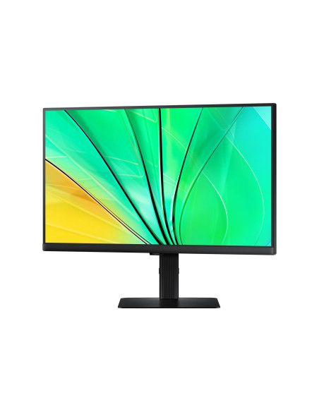 LCD Monitor, SAMSUNG, 24", Panel IPS, 2560x1440, 16:9, 100 Hz, 5 ms, Swivel, Pivot, Height adjustable, Tilt, Colour Black, LS24