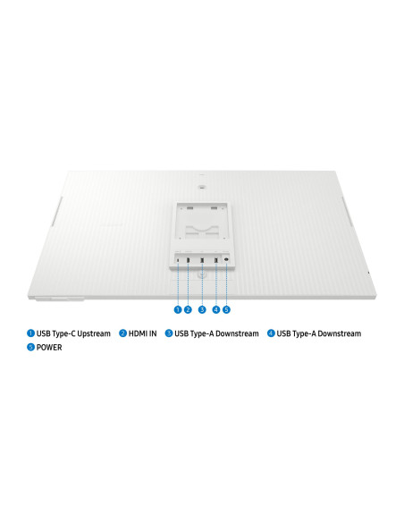 LCD Monitor, SAMSUNG, LS32FM801UUXDU, 32", Smart/4K, Panel VA, 3840x2160, 16:9, 60 Hz, 4 ms, Colour White, LS32FM801UUXDU
