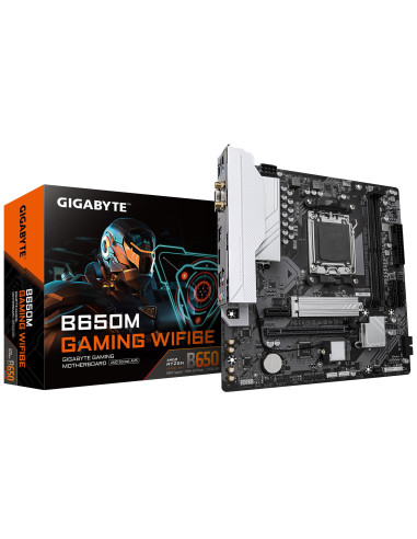 Mainboard, GIGABYTE, AMD B650, Socket AM5, micro ATX, RAM DDR5-SDRAM, 2xSlots, Wi-Fi Yes, Bluetooth Yes, 1xNumber of M.2 (M) sl