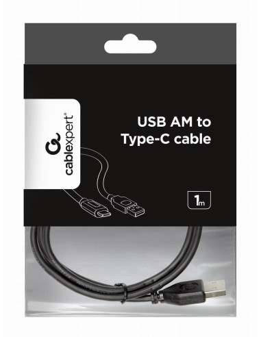 CABLE USB2 AM-BM 1M/CCP-USB2-AMBM-1M GEMBIRD