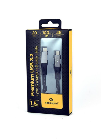 CABLE USB-C TO USB-C 1.5M/CCBP-USB3-CMCM100-1.5M GEMBIRD