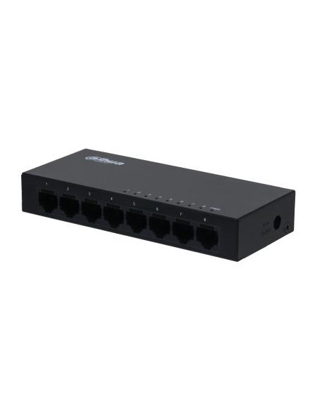 Switch, DAHUA, SG1008-EUR, Switch type Unmanaged, Switch layer L2, 8xRJ-45 ports, RJ-45 Ports Type Gigabit Ethernet (10/100/100