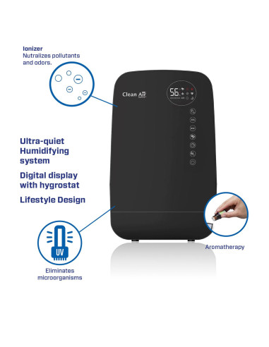 HUMIDIFIER WITH IONIZER/CA-607B CLEAN AIR OPTIMA