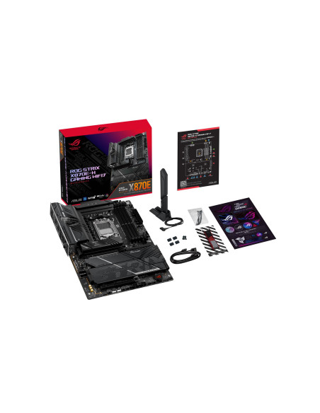 Mainboard, ASUS, AMD X870E, SAM5, ATX, Memory DDR5, Memory slots 4, STRIXX870E-HGAMWIFI7