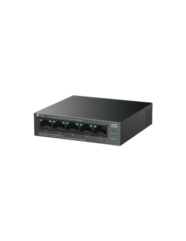 Switch, TP-LINK, LS105GP, PoE+ ports 4, LS105GP