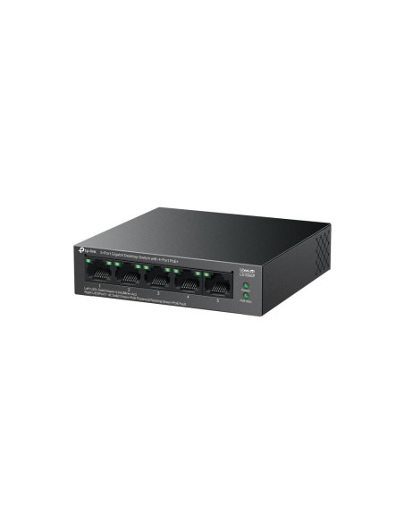 Switch, TP-LINK, LS105GP, PoE+ ports 4, LS105GP