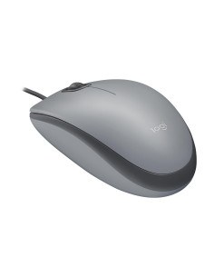 MOUSE USB OPTICAL M110 SILENT/MID GRAY 910-006760 LOGITECH