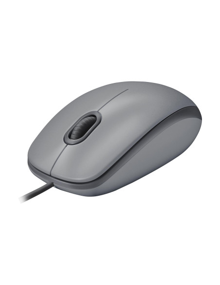 MOUSE USB OPTICAL M110 SILENT/MID GRAY 910-006760 LOGITECH