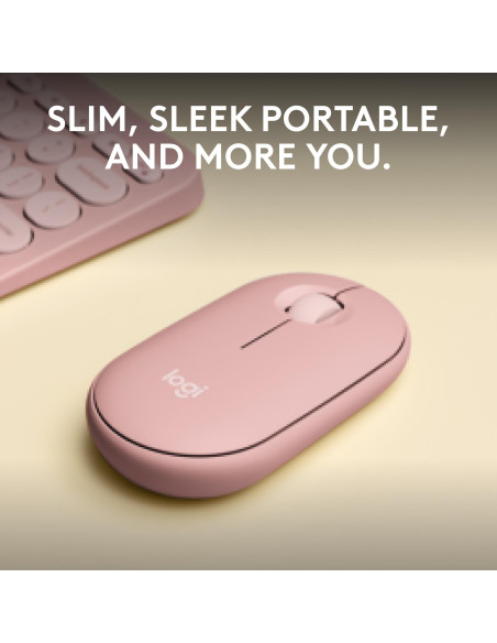 MOUSE USB OPTICAL WRL M350S/ROSE 910-007014 LOGITECH