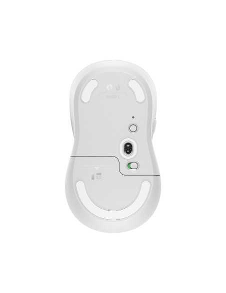 MOUSE USB OPTICAL WRL M650 L/WHITE LARG 910-006238 LOGITECH