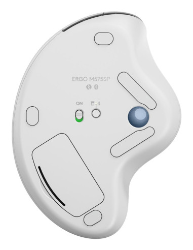 MOUSE USB TRACKBALL WRL ERGO/M575S WH 910-007030 LOGITECH