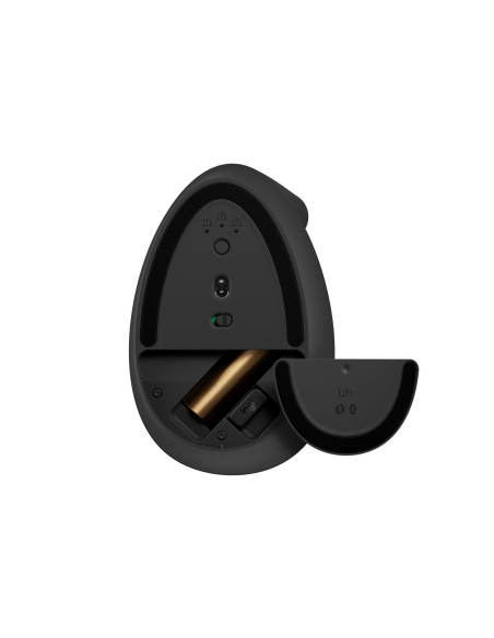 MOUSE USB OPTICAL WRL LIFT VER/BLACK 910-006473 LOGITECH