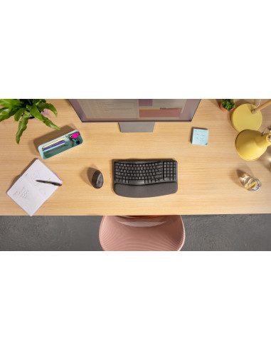 MOUSE USB WRL LIFT LEFT/GRAPHITE 910-006474 LOGITECH