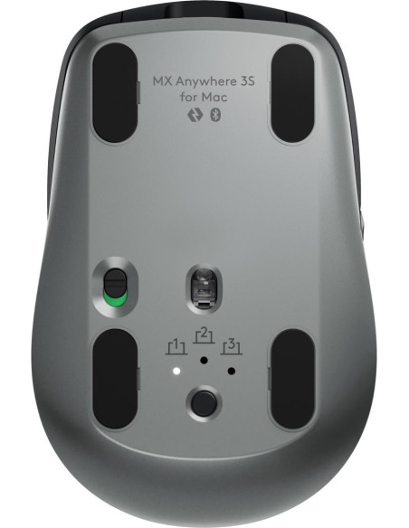 MOUSE USB MX ANYWHERE 3S MAC/SPACE GREY 910-006947 LOGITECH