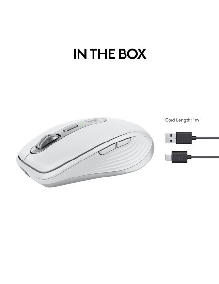 MOUSE USB OPTICAL WRL MX 3S/PALE GREY 910-006930 LOGITECH
