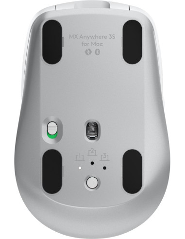 MOUSE USB WRL MX ANYWHERE 3S/MAC PALE 910-006946 LOGITECH
